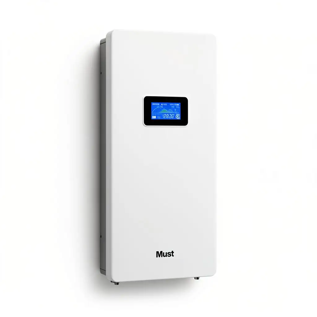 Must 5.12kWh LiFePO4 wall-mount lithium home battery