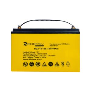 100ah 12v Renergy Deep Cycle Battery