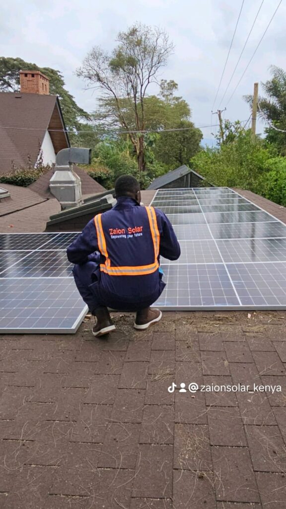 Commercial 100kW Rooftop before installation