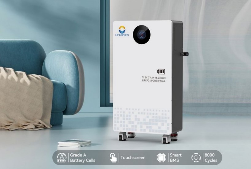 LVTOPSUN LVTS-512314-G3 16.07kWh 51.2V 314Ah LiFePO₄ Battery