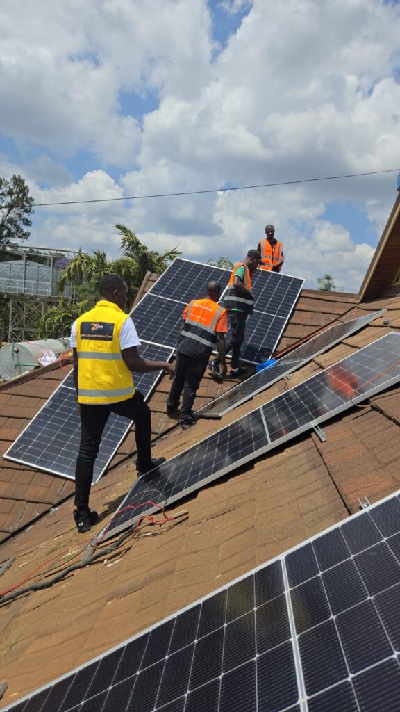 16kW Solar System, Red Hill Nairobi before installation